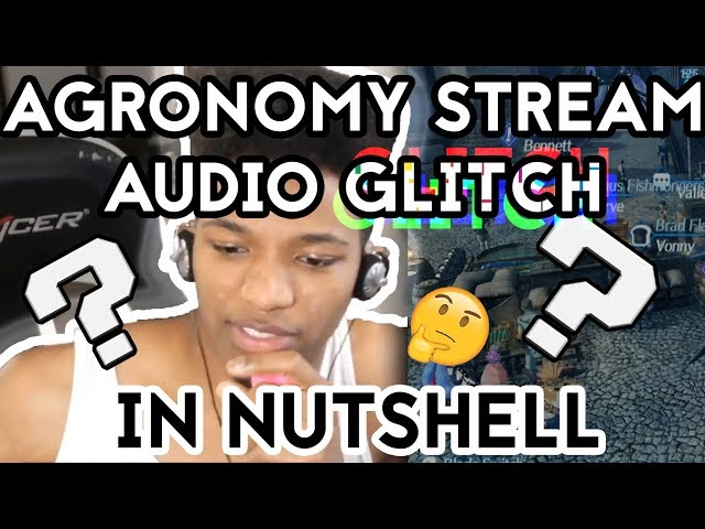 Etika's Agronomy Stream Audio Glitch in Nutshell [Stream Highlight]
