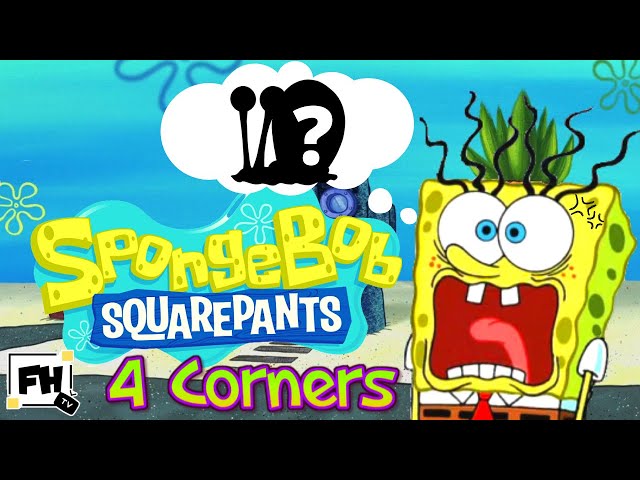 SpongeBob 4 Corners Brain Break Fitness Challenge | Family Workout (Summer Fun)