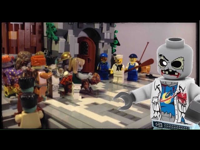 Лего зомби апокалипсис 6 часть.  Долина Смерти. Маяк проклятых