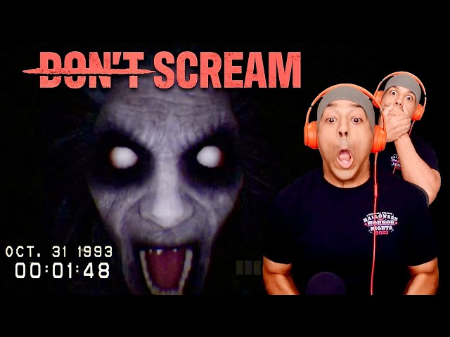 IF YOU SCREAM, YOU DIE!! IT LISTENS TO YOUR MIC!! THIS CRAZY!! [DON'T SCREAM]