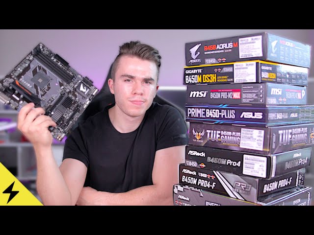 The Best B450 Motherboards for your AMD Ryzen Gaming PC!