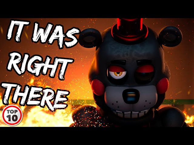 Top 10 FNAF Tiny Details You Don't Really Think About - Part 6