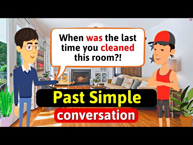 Past Simple - English Conversation Practice - Improve Speaking Skills