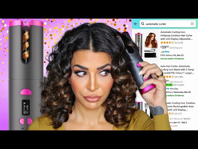 I Bought the WIRELESS AUTOMATIC CURLER so you don’t have to (or maybe you do...)