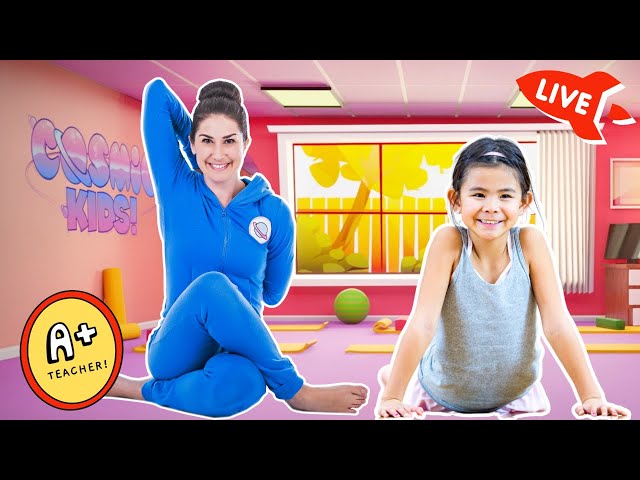 Fun Kids Yoga & Storytelling Live - Cosmic Kids Adventures Live! 🔴
