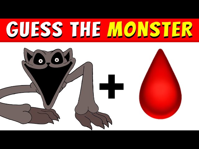 👀😨Guess The MONSTER (Smiling Critters) By EMOJI And VOICE | Poppy Playtime Chapter 3 Character