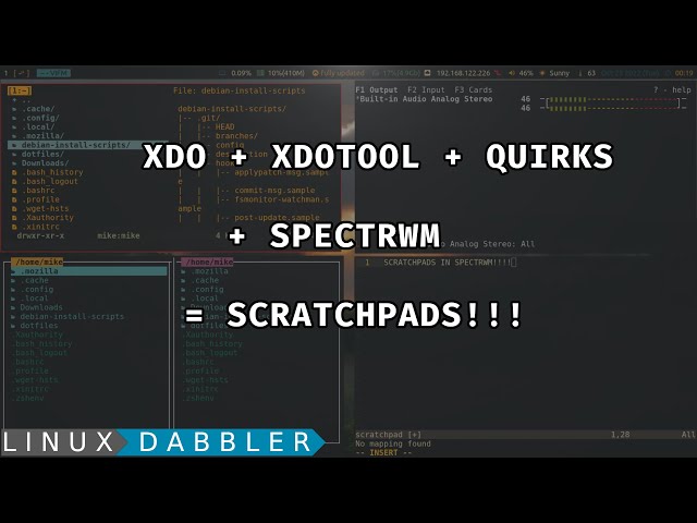 Get Scratchpads in Spectrwm with a simple script