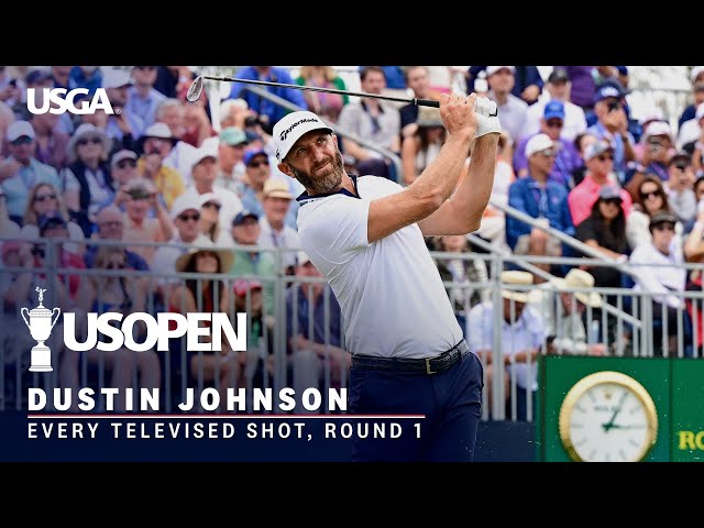 2023 U.S. Open Highlights: Dustin Johnson, Round 1 | Every Televised Shot