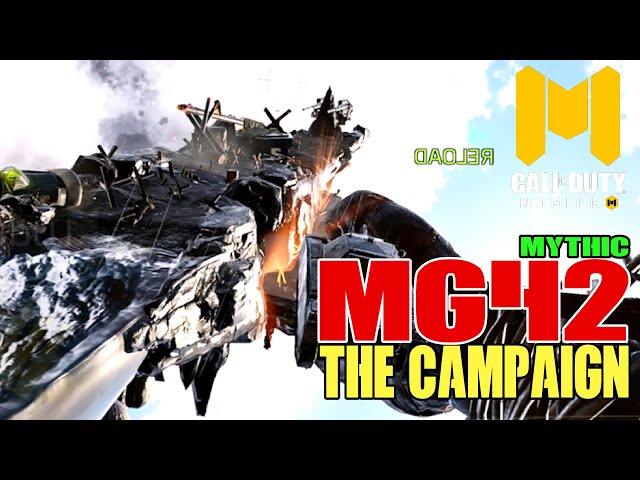 MYTHiC MG42 THE CAMPAiGN! ASLi Di LUAR NURUL iNi SENJATA 😂 CODM Indonesia