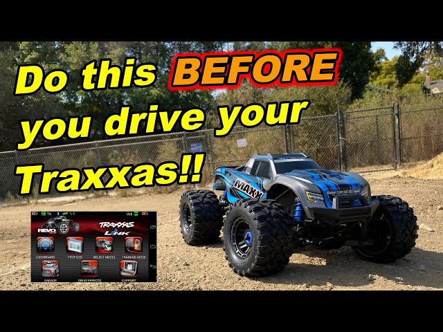 The RIGHT way to calibrate your Traxxas Link TQi RC Radio steering, throttle and ESC