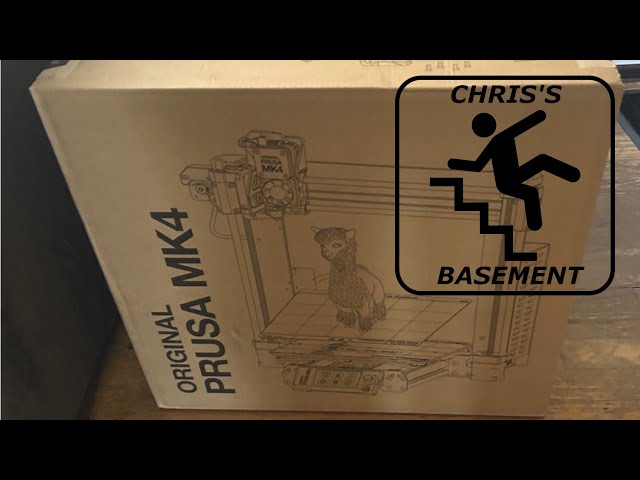Prusa MK4 - LIVE - Chris's Basement
