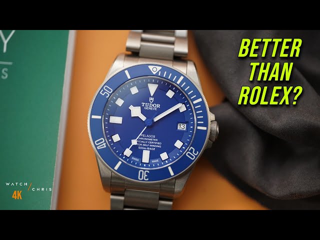 The Best Tudor Ever Made? The Tudor Pelagos - 500m Titanium Dive Watch 25600TB - From Bezel
