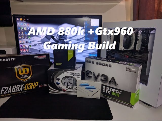 AMD 880k Gaming Build -  Review And Benchmark