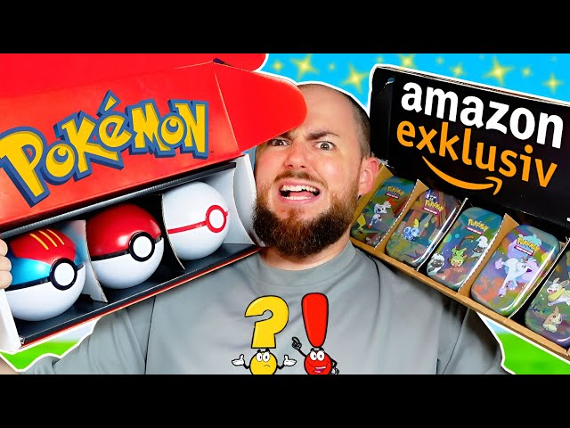 Ich öffne Amazon's EXKLUSIVE Pokemon Produkte! (Ging schief)