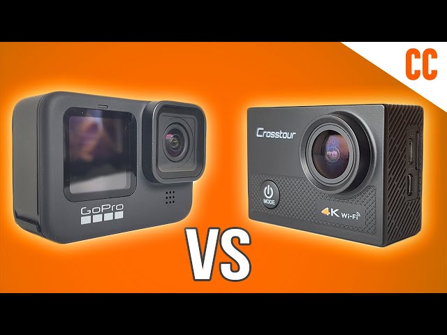 GoPro Hero 9 vs Crosstour CT9000 Comparison 4K Footage