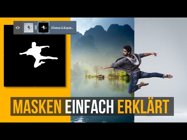 EBENENMASKEN leicht erklärt 🔸 Photoshop Tutorial ( German/Deutsch )
