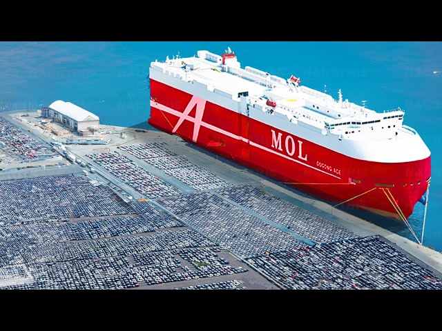 Life Inside Massive Car Carrier Ship: How the World's Largest Car Carrier Carrying 1.5 Million Cars