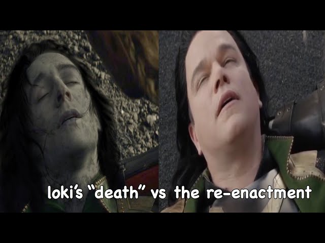 loki’s death vs the dramatic re-enactment