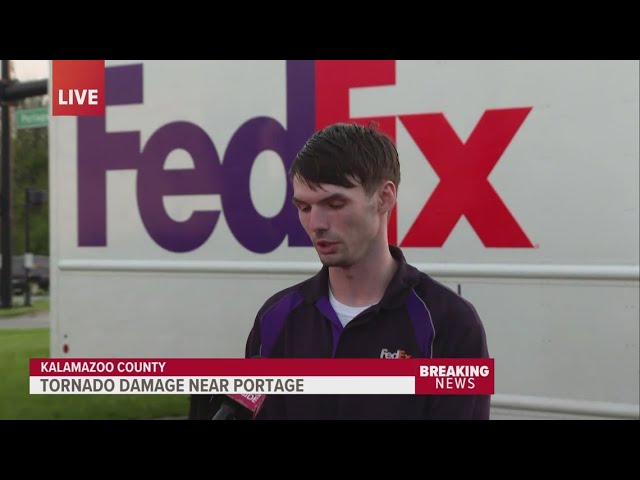 'Completely caved in' | FedEx employees describe working when tornado destroyed Portage facility