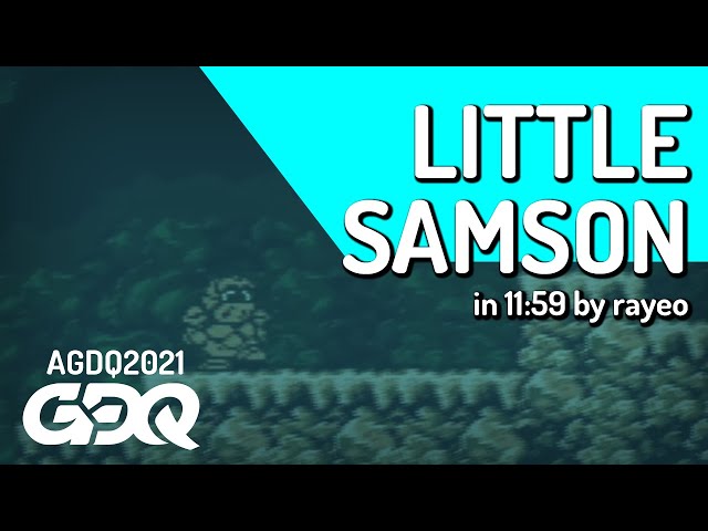 Little Samson by rayeo in 11:59 - Awesome Games Done Quick 2021 Online