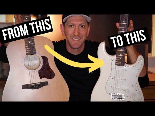 If I learn Acoustic Can I Play Electric? Tips To Move From Acoustic to Electric