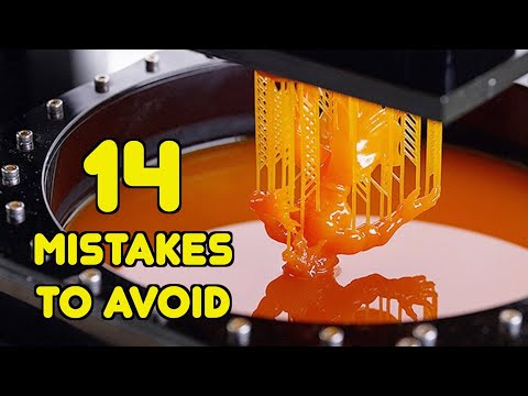 MISTAKES I made when I started resin 3d printing
