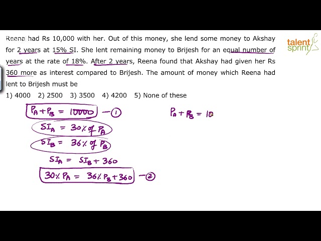 Quick Trick to Solve Simple Interest and Compound Interest Based Question | Advanced Example 7