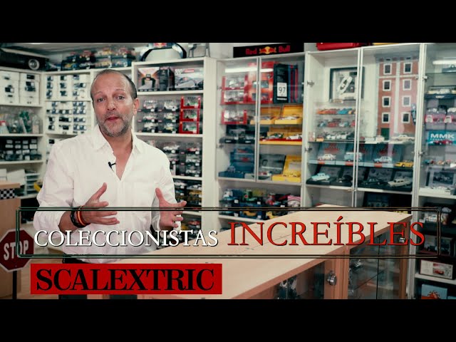 El mayor coleccionista de Scalextric de Europa