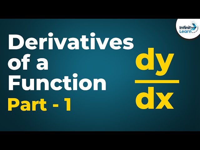 Calculus | Derivatives of a Function - Lesson 7 | Don't Memorise