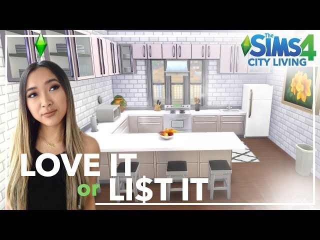 LOVE IT or LIST IT: 19 Culpepper House ~ Sims 4 Renovation (BASE GAME + City Living)