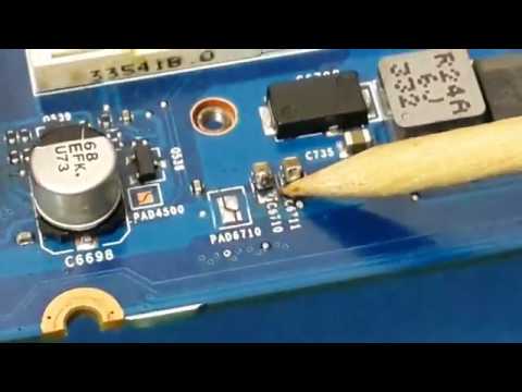 SMD bad capacitor  test / laptop - desktop computer & electronics troubleshooting
