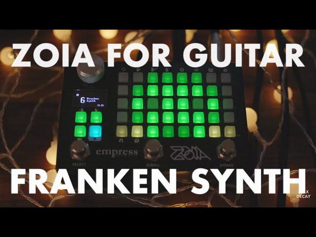 Empress ZOIA Guitar Demo – Franken Synth