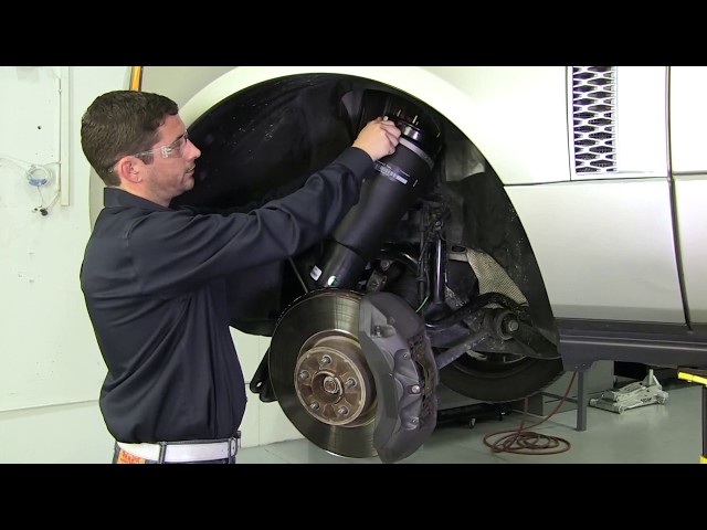 Replacing the Front Air Spring on a 03-12 Range Rover L322 with an Arnott Air Spring