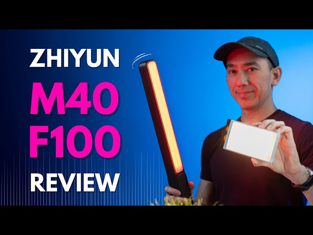 Zhiyun M40 and F100 Lights Review: It's all About the Brightness!