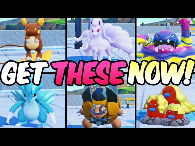 Get all 14 Shiny Alolan Forms with YOUR OT in Pokemon Scarlet Violet