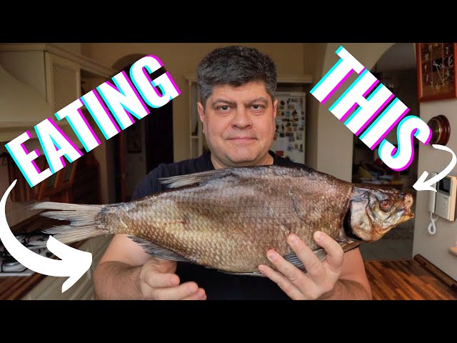 Eating Dried Fish | Russia's Strangest Eating Habit | Gross Food