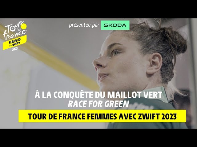 Highlights Skoda Green Jersey - Tour de France Femmes avec Zwift 2023