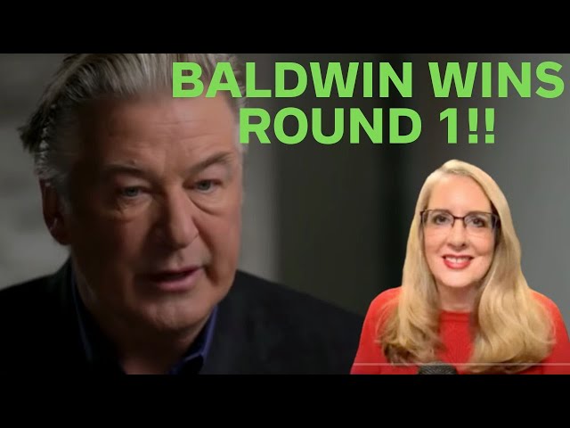 Baldwin wins round 1! Why Charges Were Dropped - Lawyer Reacts