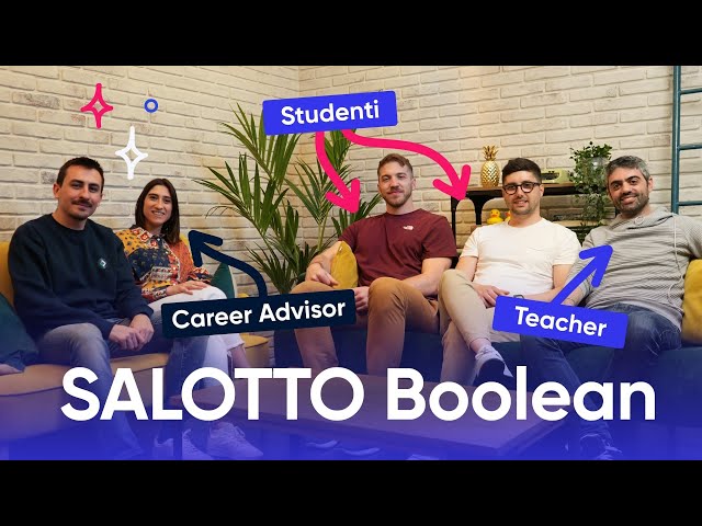 Torna il SALOTTO BOOLEAN | Una chiacchierata con studenti, insegnanti e Career Advisor!