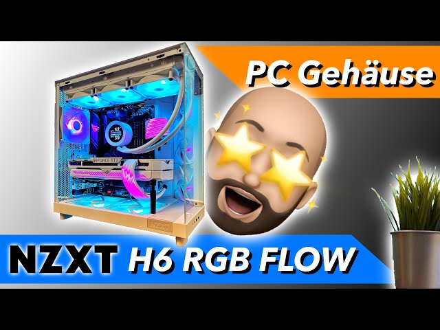 Das BESTE 2 Kammer PC Gehäuse? NZXT H6 RGB Flow im Unboxing, Review & Test