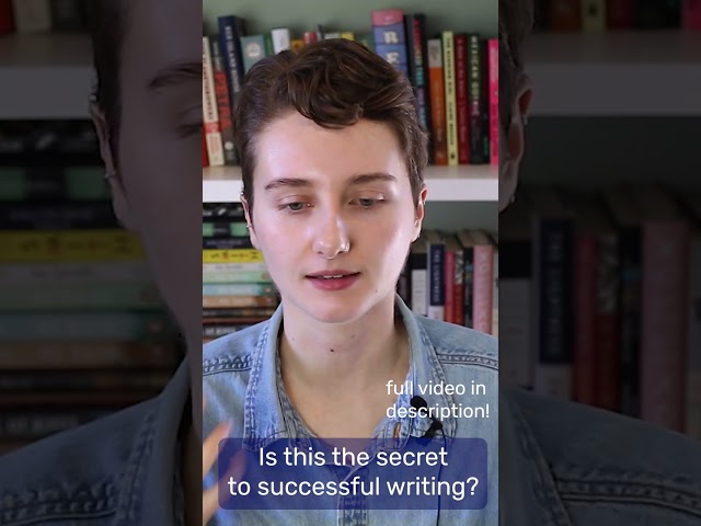 Is this the secret to being a successful writer?