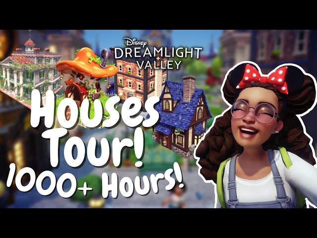 I Decorated EVERY Premium Shop House Inside AND Out! FULL TOUR! | Disney Dreamlight Valley