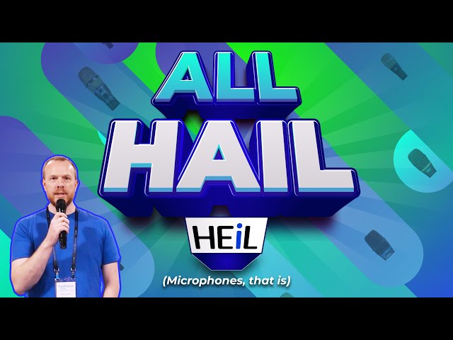 All Hail Heil Mics and Headsets!
