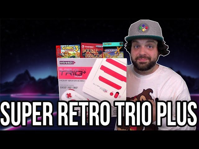 Super Retro Trio Plus - NES/SNES/Genesis with HDMI | RGT 85
