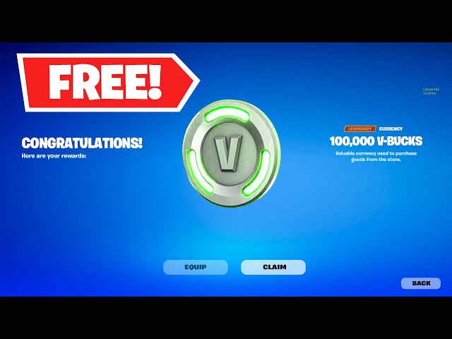 How To Get Free V-bucks in Fortnite… (Not Patched)