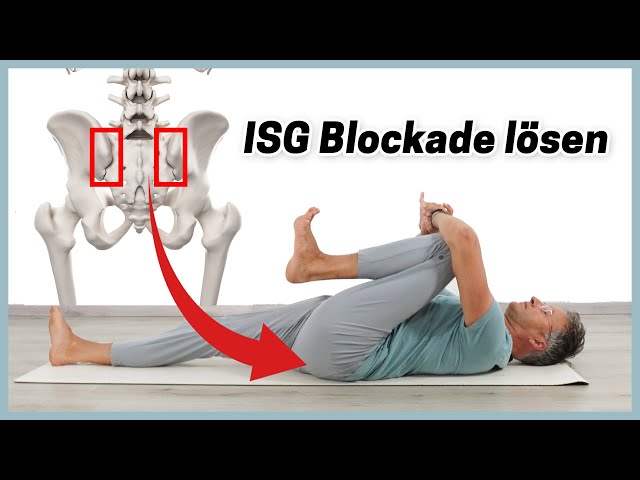 ISG BLOCKADEN lösen mit diesen 3 Übungen (Rücken Yoga)