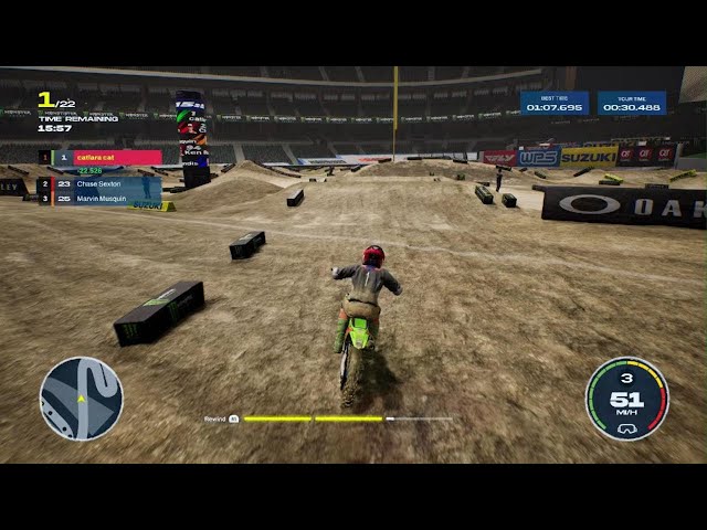 Monster Energy Supercross - The Official Videogame 6 Gamplay PS5