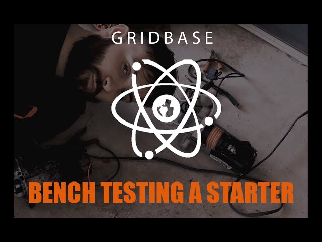 How To: Bench Test A Starter