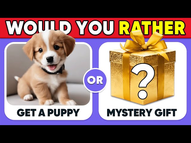 Would You Rather...? Mystery Gift Edition 🎁