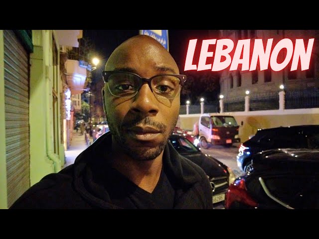 Walking the Streets of Beirut Lebanon at Night | Lebanon 2024